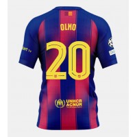 Stroje piłkarskie Barcelona Dani Olmo #20 Koszulka Podstawowej 2025-26 Krótki Rękaw